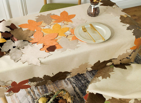 Liolios Home Καρέ Brown 85x85εκ.