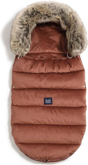 La Millou Waterproof Stroller Footmuff with Velvet Lining 50cm Ginger