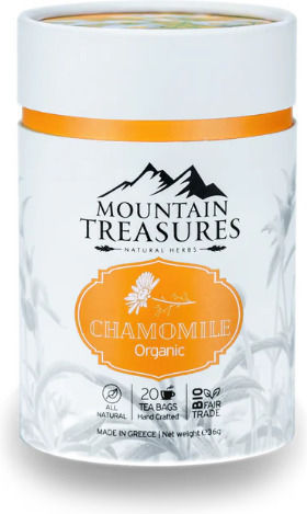 Mountain Treasures Mountain Tea Organic Chamomile 20 Bags 1.8g