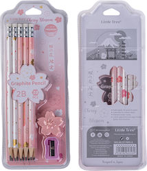 Little Tree Mit Bleistift, Spitzer Und Radiergummi Little Tree Mit Bleistift, Spitzer Und Radiergummi