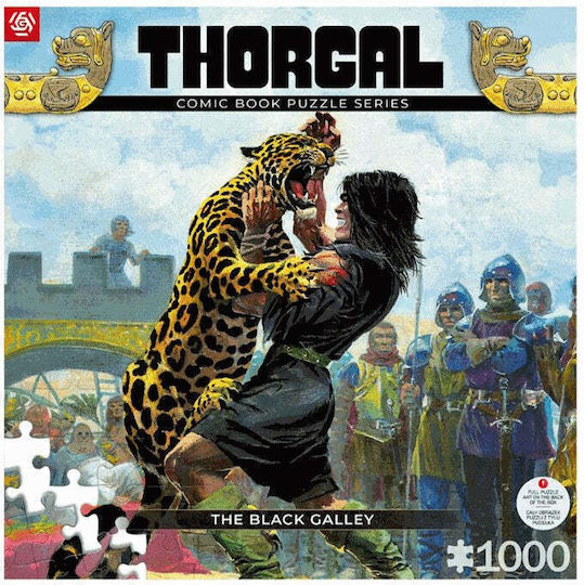 Thorgal: Black Galley Puzzle 2D 1000pcs