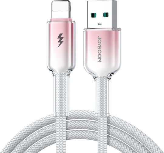 Joyroom Series USB-A zu Lightning Kabel 60W Weiß 1.2m