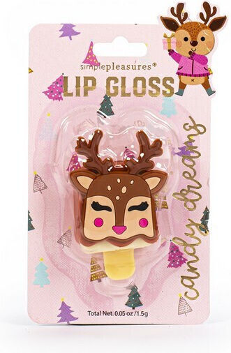Tri-Coastal Design Ice Cream Reindeer Lip Gloss Ice Cream Reindeer