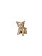 Câine Decorativ din Ceramică Auriu 16cm X 9.5cm X 18cm