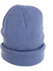 Beanie Unisex Σκούφος Πλεκτός σε Μπλε χρώμα