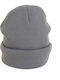 Beanie Unisex Σκούφος Πλεκτός σε Γκρι χρώμα