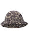 Konges Slojd Kids' Hat Bucket Fabric Sunscreen Black