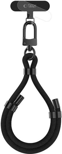 Tech-Protect C4s Λουράκι Καρπού για Κινητά Black / Black