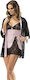 Moongirl Sexy Robe Rosa