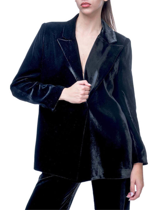 MY T Women's Blazer Black