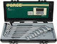 Force Set 8 Double Polygon Wrench Bent
