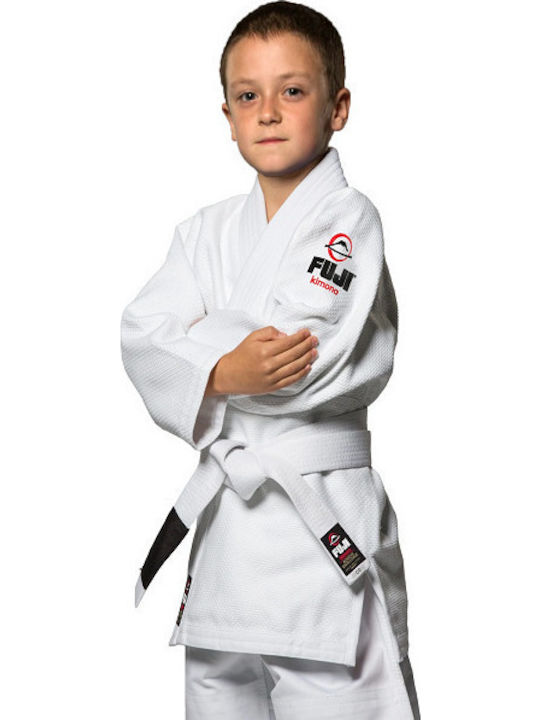 Fuji Around Copii Cardigan Jiu Jitsu brazilian Alb