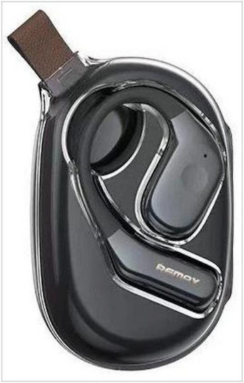 Remax OpenBuds P10 Bluetooth Handsfree Ακουστικά με Αντοχή στον Ιδρώτα και Θήκη Φόρτισης Μαύρα