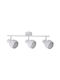 Light Prestige Dreifach Spot mit Fassung E14 in Weiß Farbe
