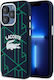 Lacoste Silicone Monogram Vintage Logo Magsafe Back Cover Plastic / Silicone Blue (iPhone 15 Pro Max)
