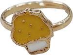 Children's Ring Yellow Mushroom 9300020