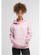 Women's Sweatshirt Hooded Soft Pink