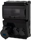 Black Panel Lago 10m Scenic 32a/3p Straight Sockets 2x230v F3.2891