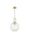 ARlight Pendant Light Transparent Ball 25x25x36cm