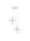 ARlight Κρεμαστό Φωτιστικό Λευκό με Ντουί E27 48x22x22εκ.