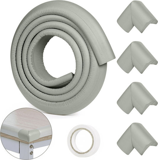 Olympus Round Surface Protector with Sticker in Gray Color 200εκ. 5pcs