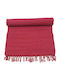 Natural Home Badematte Baumwolle Rechteckig κουρ-1 Red 50x80cm