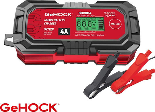 GeHock Φορτιστής & Συντηρητής Μπαταρίας Αυτοκινήτου 12V 4A 70W