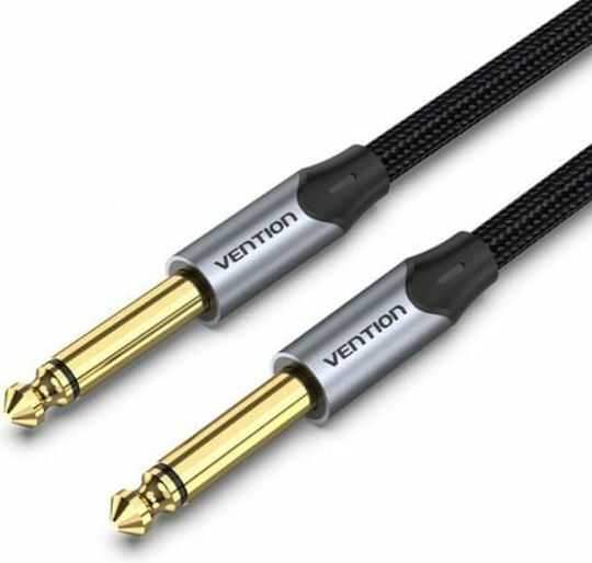Vention 3.5mm Jack Cable Male - 3.5mm Male Black 1.5m