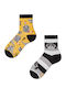 Many Mornings Kindersocken Kniehohe Raccoon Bandit Bunte
