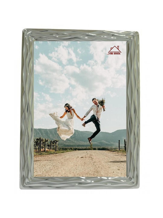 Ramă din metal placată cu argint 13x18cm Forhome 9909100 Acasă