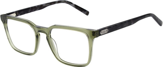 Pepe Jeans Weiblich Kunststoff Brillenrahmen Grün PJ3531-525