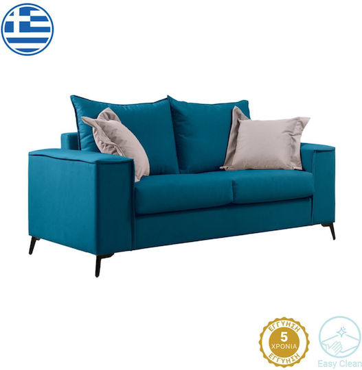 Verona Διθέσιος Καναπές Πετρόλ 173x93x100εκ.