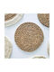 Round Rattan Placemats 4pcs