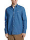 Langärmlig Jeans Hemd Blue