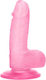 Toyz4lovers Orazio Ρεαλιστικό Dildo με Όρχεις και Βεντούζα Ροζ 15cm
