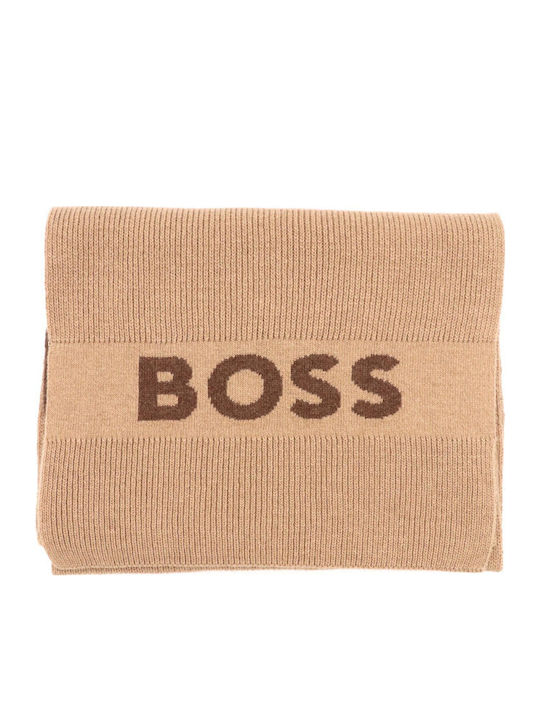 Boss ELIAS_ Men's Scarf Brown