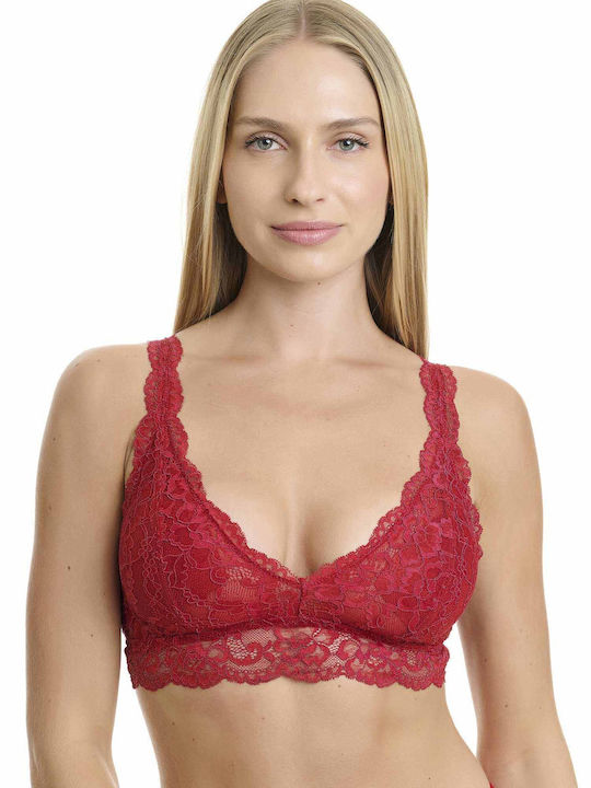 Walk Women's Bralette Bra Red