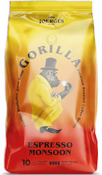 Cafea Espresso Joerges Gorilla India Espresso Monsoon 1000g Boabe