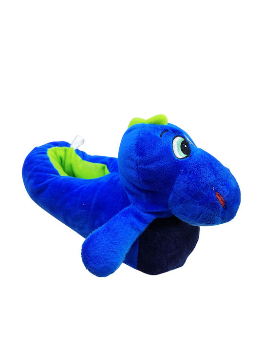 Mad House Kids Slippers Blue