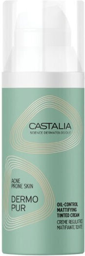 Castalia Dermopur Ενυδατική Κρέμα Προσώπου με Χρώμα 50ml