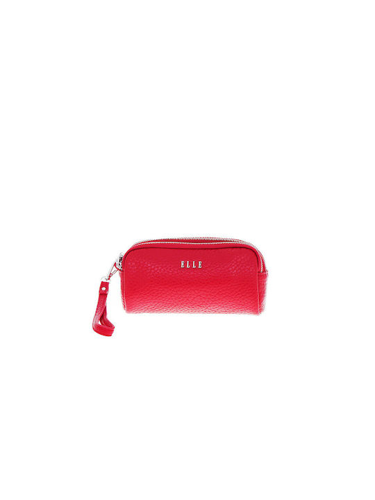 Elle Large Leather Women's Wallet Red 8231-Red