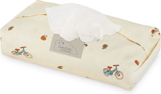 Cam Cam Copenhagen Nursery Decor Baby Wipes Case Bicycles 22x16.5cm Bicycles