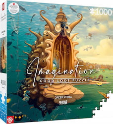 Good Loot Imagination Puzzle 2D Jacek Yerka Port / Harbor 1000 Pieces