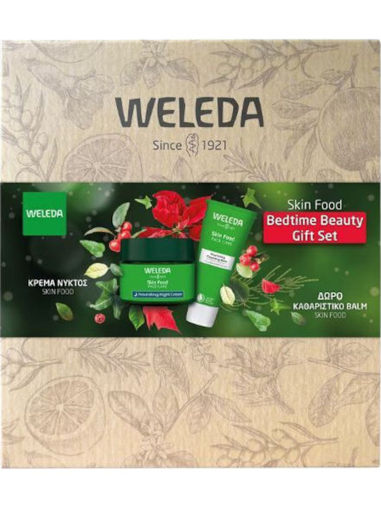 Weleda Skin Food Bedtime Beauty Σετ Περιποίησης για Ενυδάτωση & Λάμψη