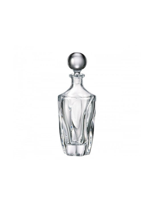 Crystal Wedding Whiskey Carafe Nera