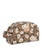 Necessaire in Braun Farbe 26cm