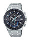 Casio Edifice Ceas Barbatesc Cu Baterie Cu Brățară Metalică Argintie