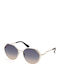 Guess Women's Sunglasses with Gold Metal Frame and Purple Gradient Lens GU7842-S 33W