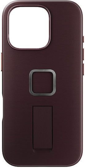 Peak Design Everyday Loop Back Cover Σιλικόνης Μπορντό (iPhone 16 Pro)