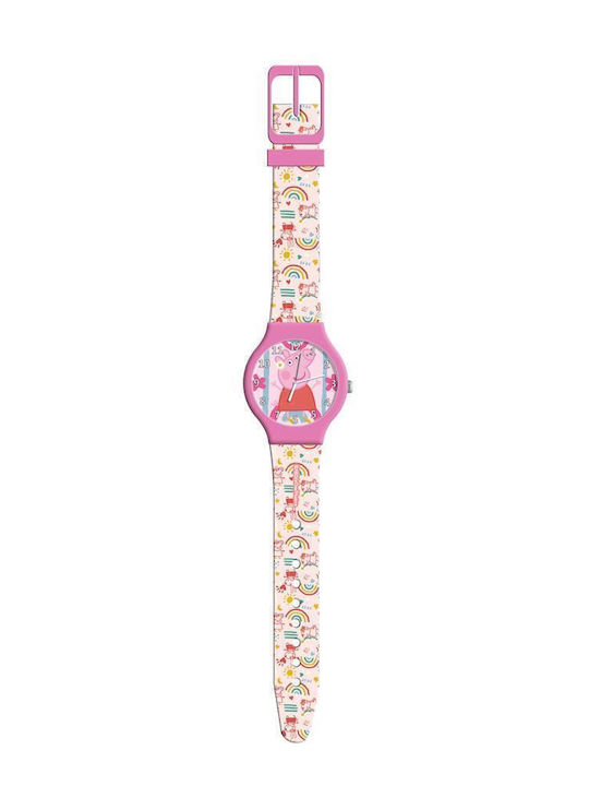 Diakakis Kids Analog Watch with Rubber/Plastic Strap Multicolour
